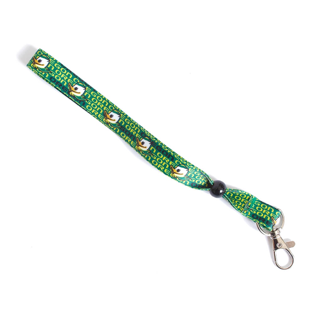 Oregon, Neil, Green, Lanyard, Gifts, 5/8", Wrist, Repeat pattern, 114254